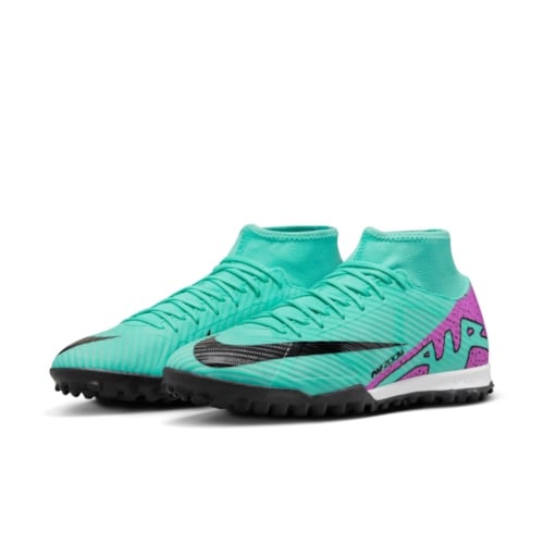 Nike Zoom Mercurial Superfly 9 Academy TF - Xanh Lơ/Tím - DJ5629-300