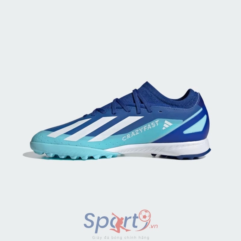 adidas X Crazyfast .3 TF Marine Rush - Xanh Dương/Trắng - ID9338
