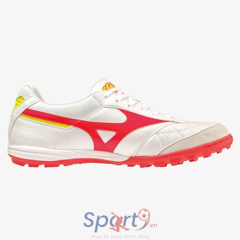 Mizuno Morelia Sala Japan TF - Trắng/Đỏ/Vàng - Q1GB230064