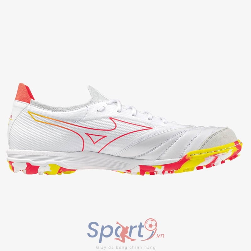 Mizuno Morelia Neo Sala Beta Japan TF - Trắng/Đỏ/Vàng - Q1GB239064