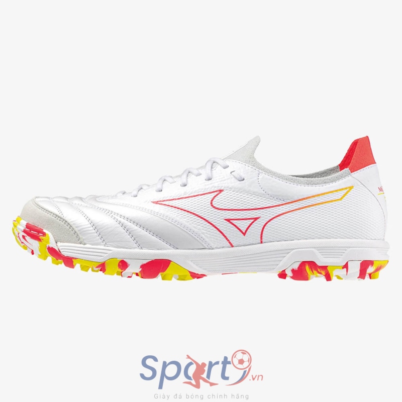 Mizuno Morelia Neo Sala Beta Japan TF - Trắng/Đỏ/Vàng - Q1GB239064