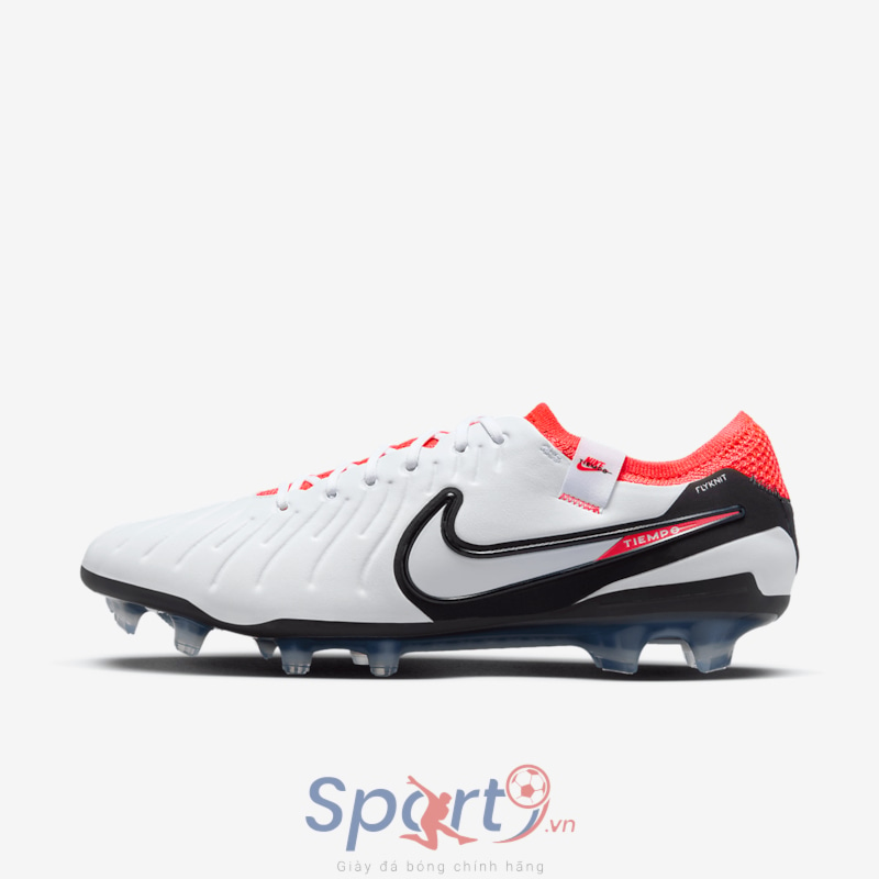 Nike Tiempo Legend 10 Elite FG - Trắng/Đỏ - DV4328-100