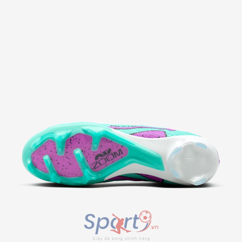 Nike Mercurial Superfly 9 Elite FG - Xanh Lơ/Tím - DJ4977-300