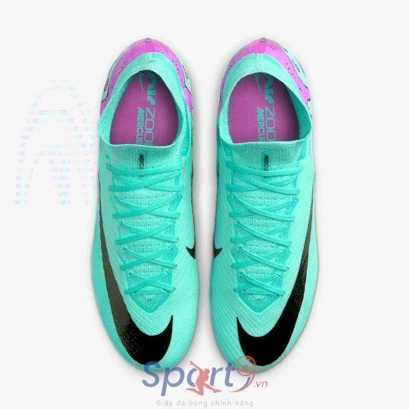 Nike Mercurial Superfly 9 Elite FG - Xanh Lơ/Tím - DJ4977-300