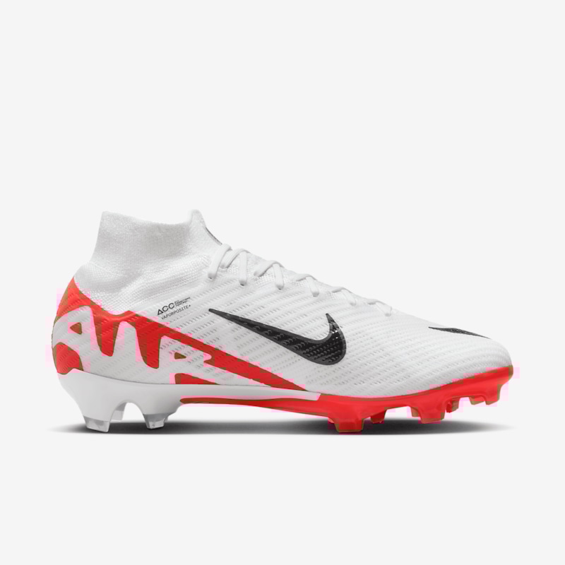 Nike Mercurial Superfly 9 Elite FG - Trắng Đỏ - DJ4977-600