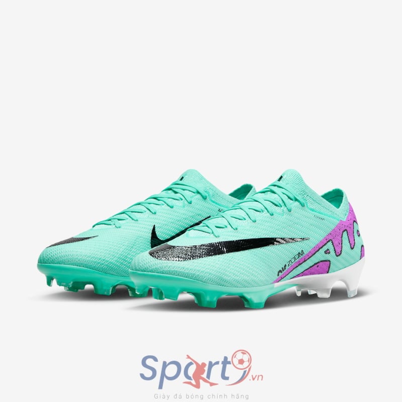 Nike Mercurial Vapor 15 Elite FG - Xanh Lơ/ Tím - DJ4978-300