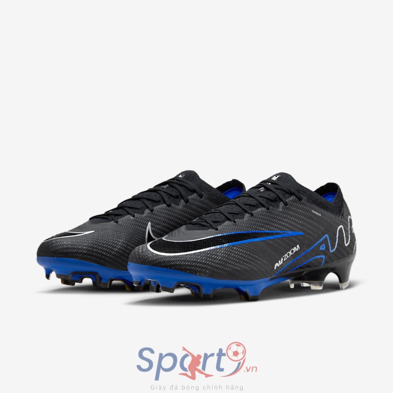 Nike Mercurial Vapor 15 Elite FG - Đen/Xanh - DJ4978-040