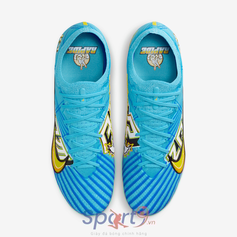Nike Zoom Mercurial Vapor 15 Elite KM FG - Xanh Vàng - DR9996-400
