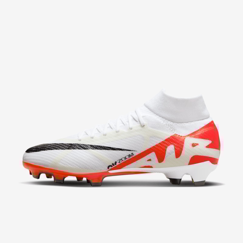 Nike Mercurial Superfly 9 Pro FG - Trắng Đỏ - DJ5598-600