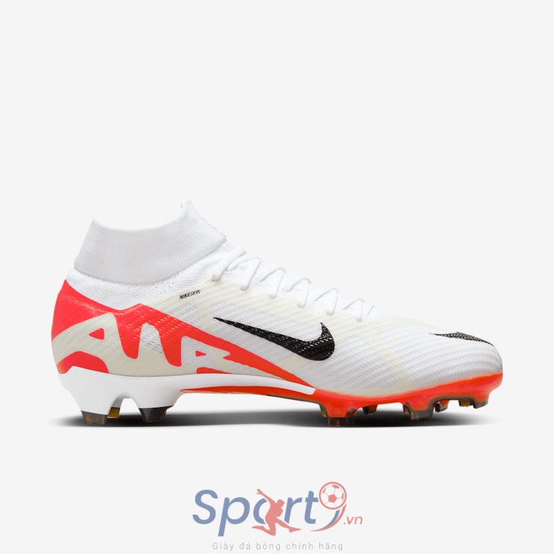 Nike Mercurial Superfly 9 Pro FG - Trắng Đỏ - DJ5598-600