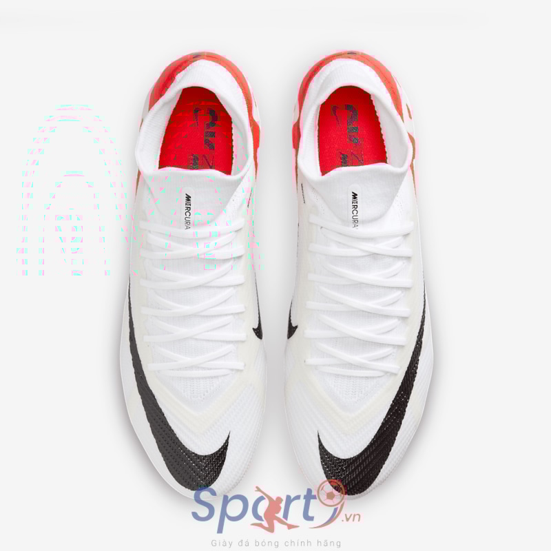 Nike Mercurial Superfly 9 Pro FG - Trắng Đỏ - DJ5598-600
