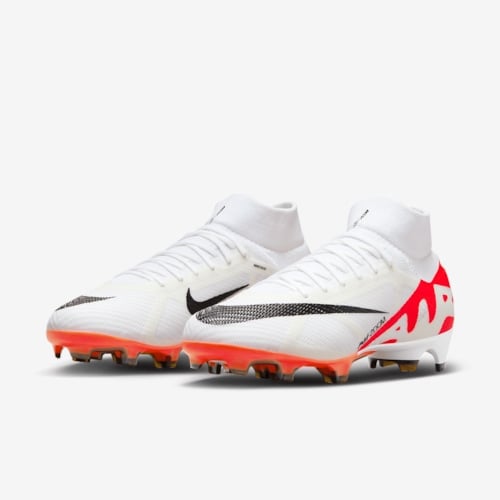 Nike Mercurial Superfly 9 Pro FG - Trắng Đỏ - DJ5598-600