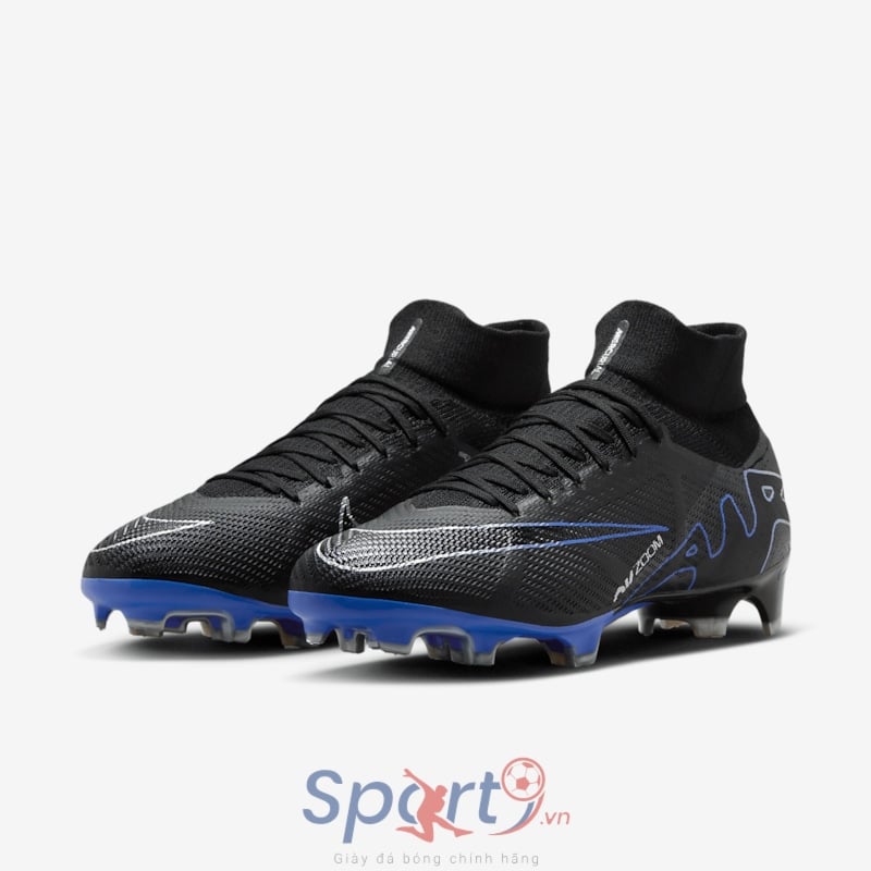 Nike Mercurial Superfly 9 Pro FG - Đen Xanh - DJ5598-040