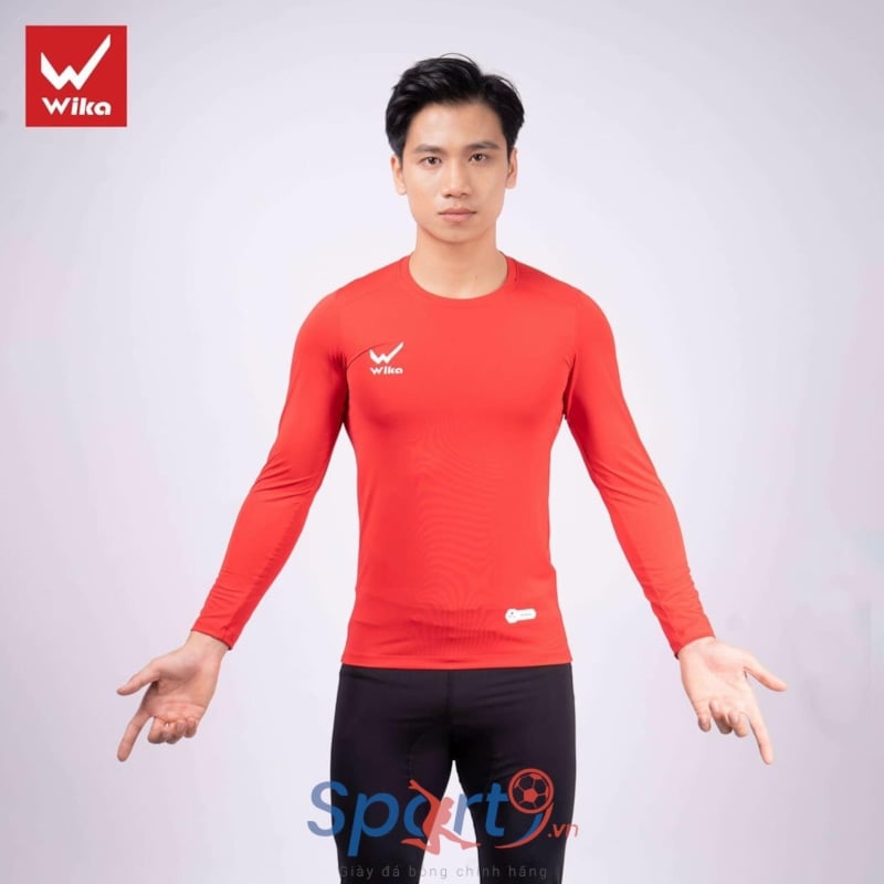 Áo body giữ nhiệt Wika - Màu Đỏ