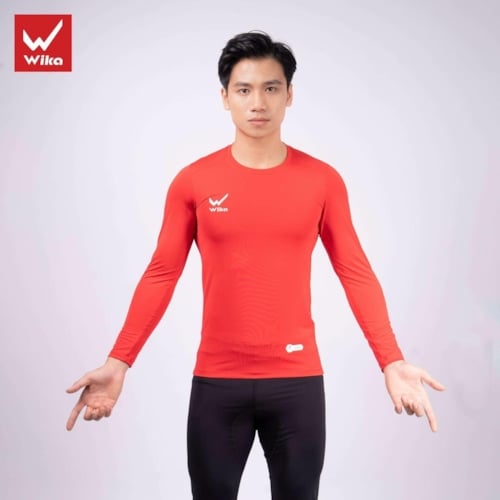 Áo body giữ nhiệt Wika - Màu Đỏ