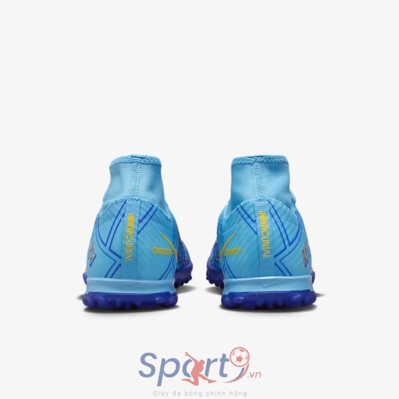 Nike Zoom Mercurial Superfly 9 Academy KM TF - Xanh/Vàng - DO9347-400