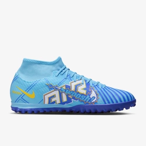 Nike Zoom Mercurial Superfly 9 Academy KM TF - Xanh/Vàng - DO9347-400