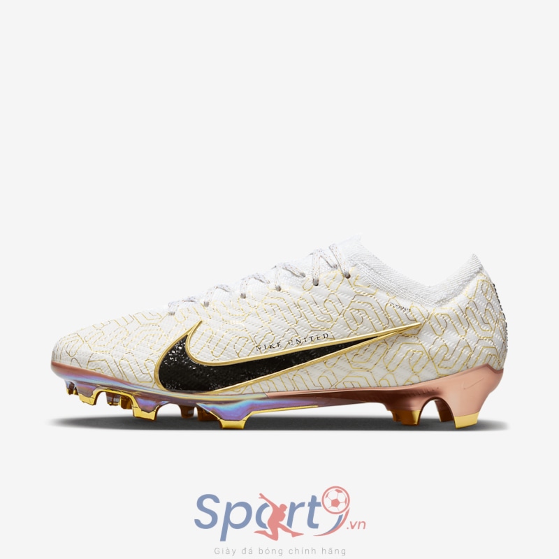Nike Mercurial Vapor 15 Elite - Trắng/Vàng/Đen - HJ0708-100