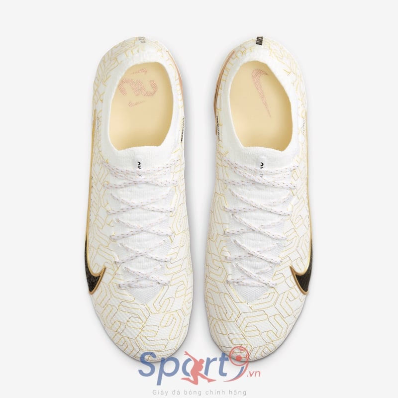 Nike Mercurial Vapor 15 Elite - Trắng/Vàng/Đen - HJ0708-100