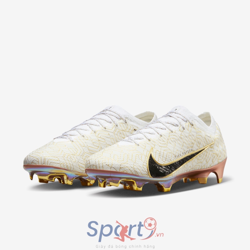 Nike Mercurial Vapor 15 Elite - Trắng/Vàng/Đen - HJ0708-100