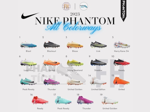 Tổng hợp những phối màu của Nike Phantom năm 2023