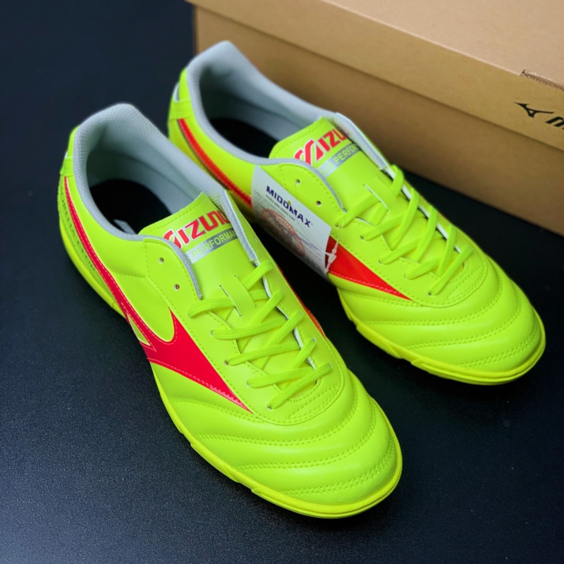 Mizuno Morelia II Club AS TF - Vàng Xanh/Đỏ - P1GD241645