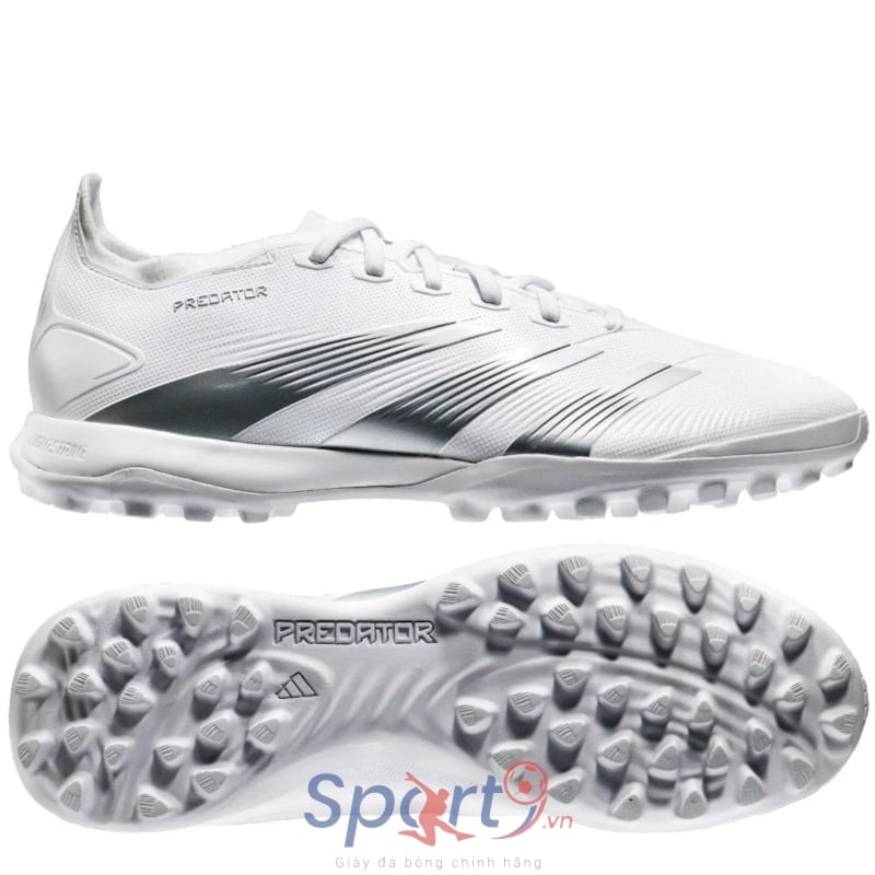 adidas Predator League TF - Trắng/Xám - IE2613