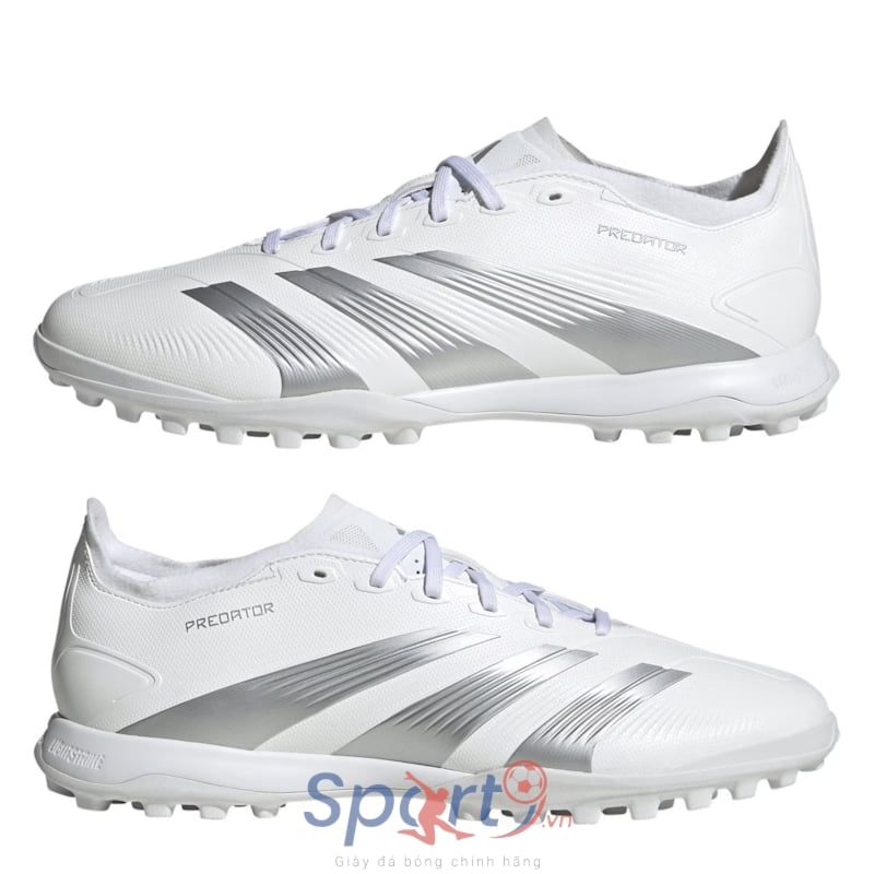 adidas Predator League TF - Trắng/Xám - IE2613
