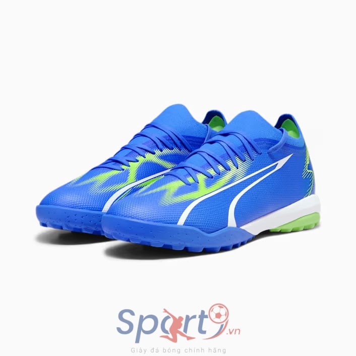 PUMA Ultra Match TT - Xanh Dương/Trắng - 107521 03
