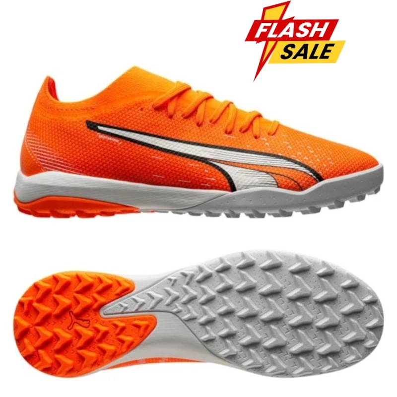 PUMA Ultra Match TT Supercharge - Cam/Trắng - 107220 01