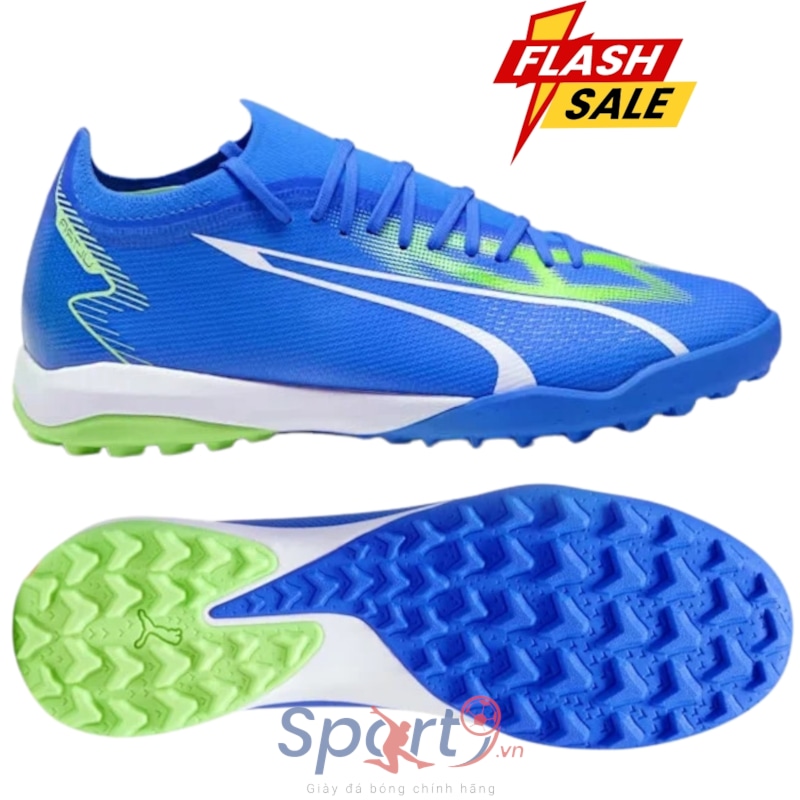 PUMA Ultra Match TT - Xanh Dương/Trắng - 107521 03