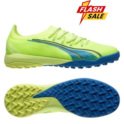 PUMA Ultra Ultimate Cage TT - Xanh Mạ Non/Đen - 106893 01