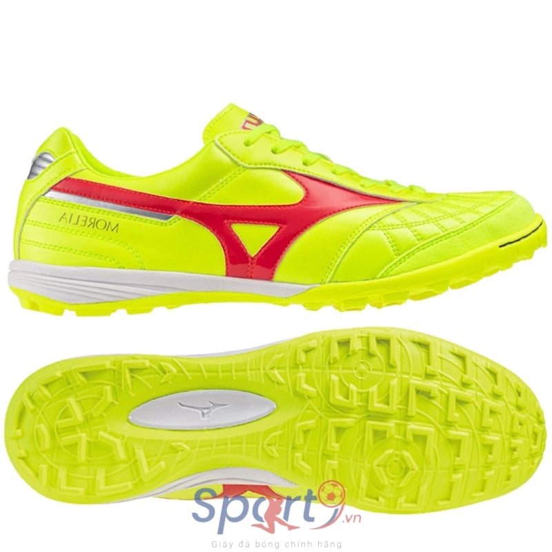 Mizuno Morelia Sala Japan TF - Vàng Xanh/Đỏ - Q1GB240045