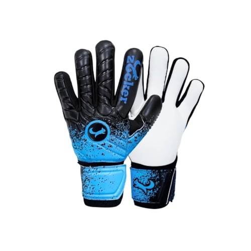 Găng Tay Thủ Môn Zocker Gloves Spencer - Đen Xanh