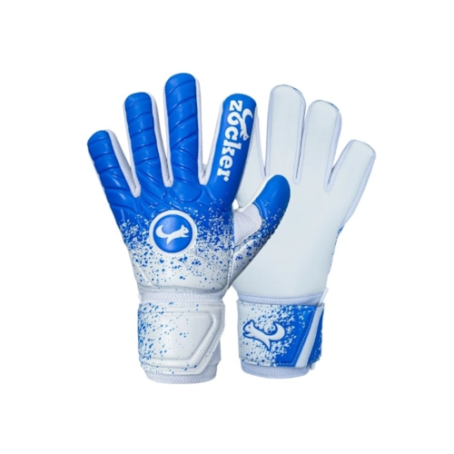 Găng Tay Thủ Môn Zocker Gloves Spencer - Xanh Trắng