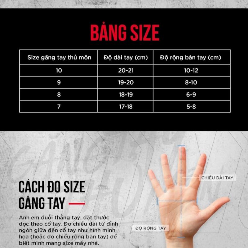 Găng Tay Thủ Môn Zocker Gloves Dino - Đen Đỏ