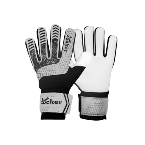 Găng Tay Thủ Môn Zocker Gloves Dino - Đen/Bạc