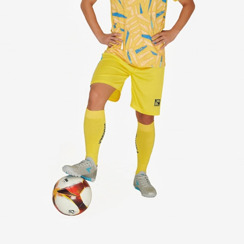 Bộ quần áo bóng đá Jogarbola - MJ-TP1123.B01 Màu Vàng