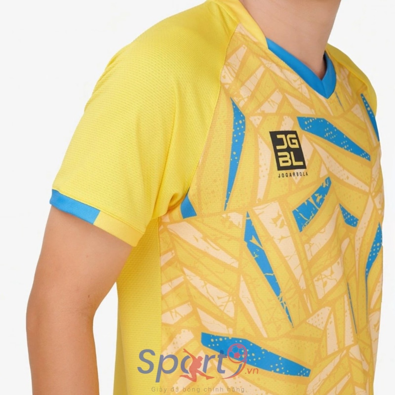 Bộ quần áo bóng đá Jogarbola - MJ-TP1123.B01 Màu Vàng