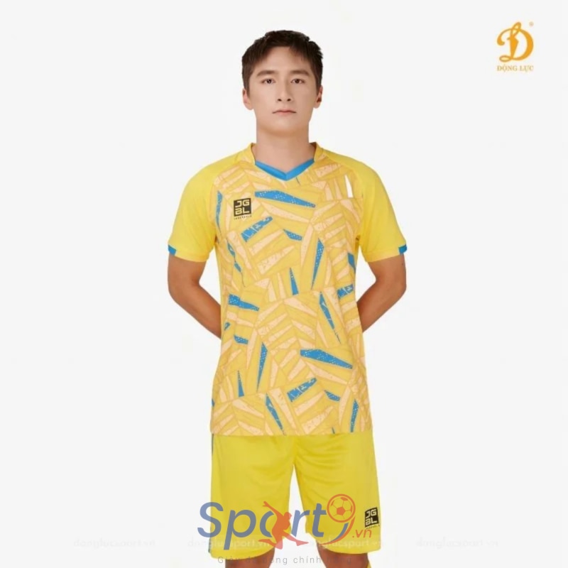 Bộ quần áo bóng đá Jogarbola - MJ-TP1123.B01 Màu Vàng