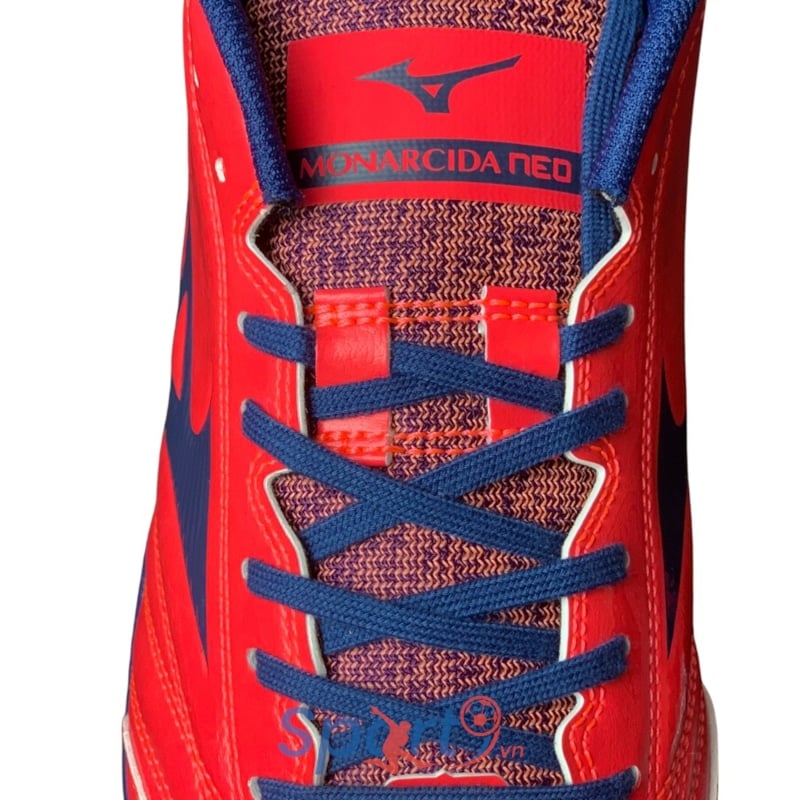 Mizuno Monarcida Neo Sala Pro TF - Q1GB232163 - Đỏ/ Xanh Tím Than