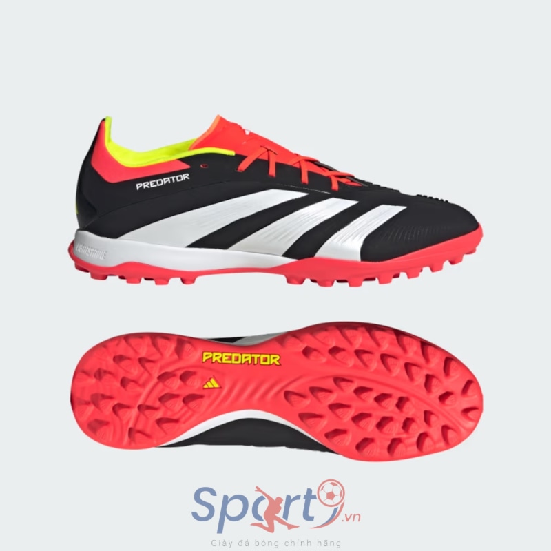 adidas Predator Elite TF - Đen/Đỏ/Vàng - IG7731