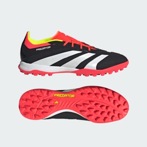 adidas Predator Elite TF - Đen/Đỏ/Vàng - IG7731