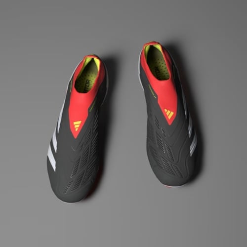 adidas Predator Elite FG Không Dây- Đen/Đỏ/Vàng - IE1805