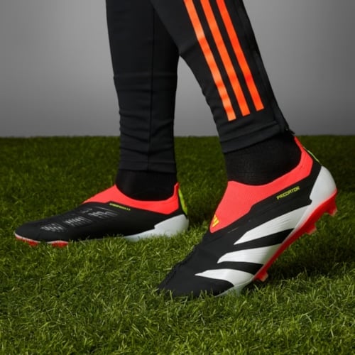 adidas Predator Elite FG Không Dây- Đen/Đỏ/Vàng - IE1805