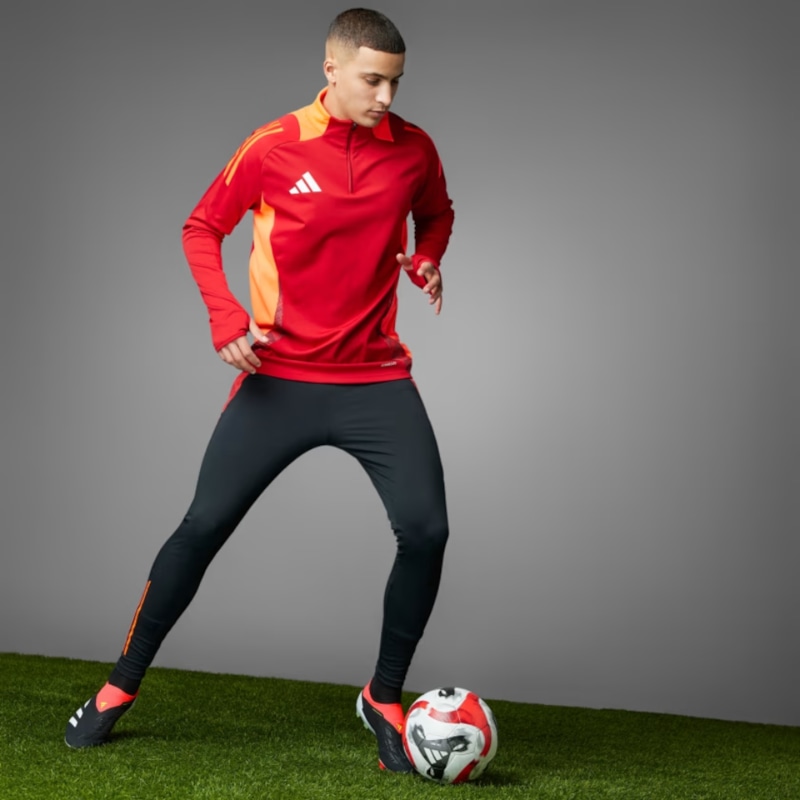 adidas Predator Elite FG Không Dây- Đen/Đỏ/Vàng - IE1805