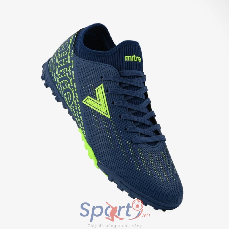 GIÀY ĐÁ BÓNG CỎ NHÂN TẠO MITRE MT-011010 - XANH NAVY