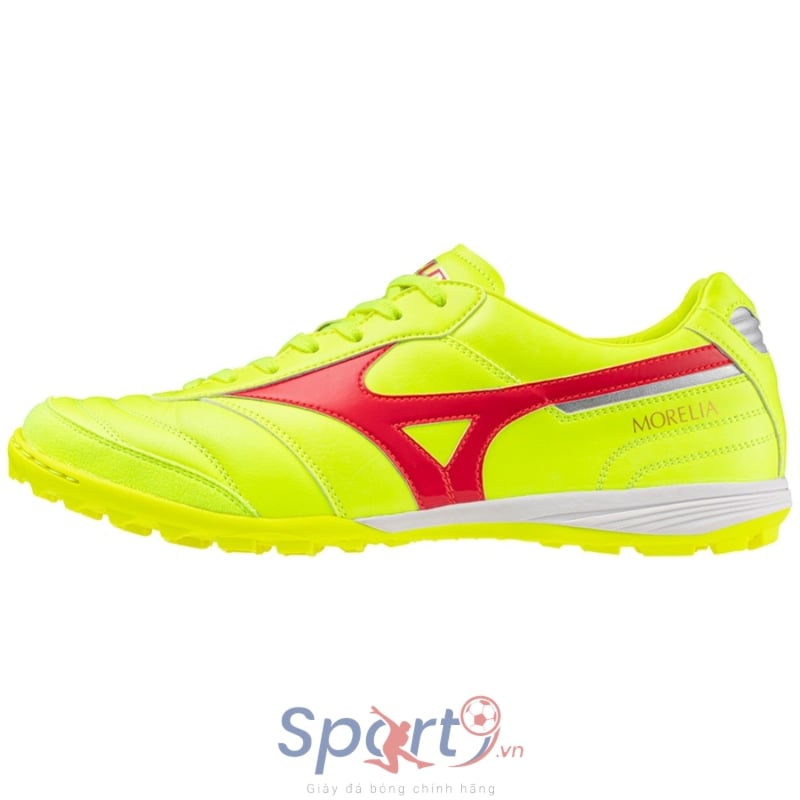 Mizuno Morelia Sala Elite TF - Q1GB240145 - Vành Xanh/Đỏ