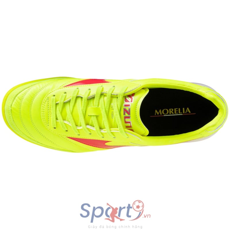 Mizuno Morelia Sala Elite TF - Q1GB240145 - Vành Xanh/Đỏ