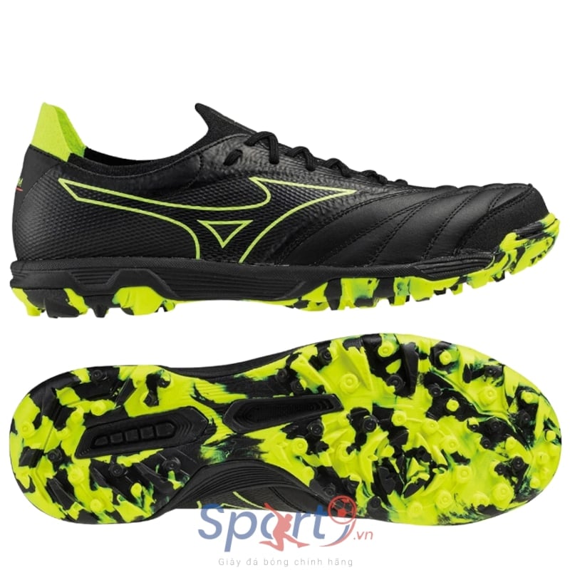 Mizuno Morelia Neo Sala Beta Japan TF - Đen/Xanh -  Q1GB249045